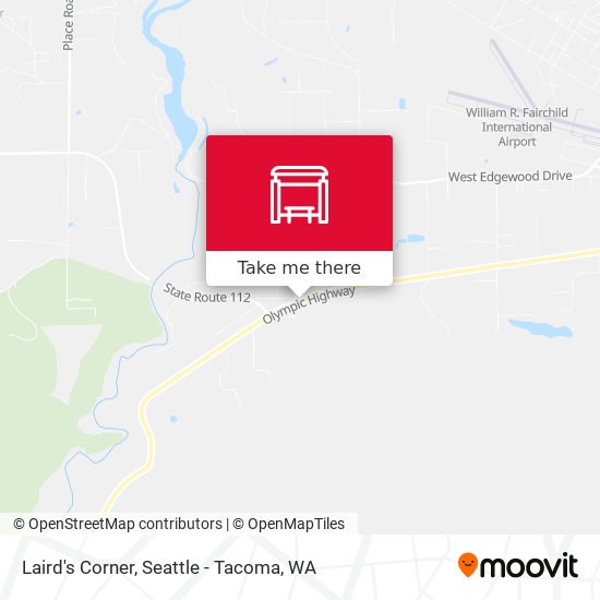 Laird's Corner map