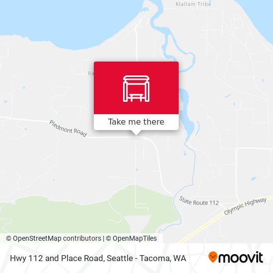 Mapa de Hwy 112 and Place Road