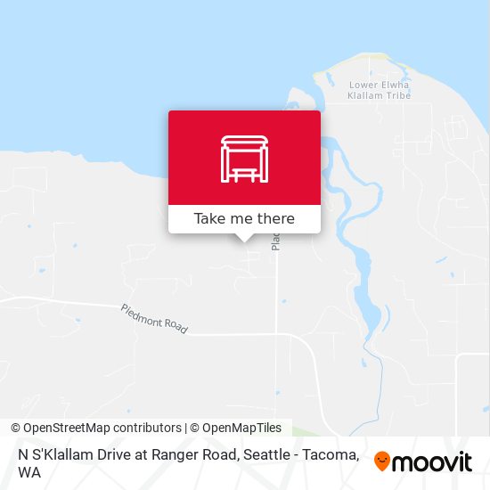 N S'Klallam Drive at Ranger Road map