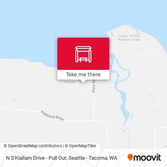 Mapa de N S'Klallam Drive - Pull Out