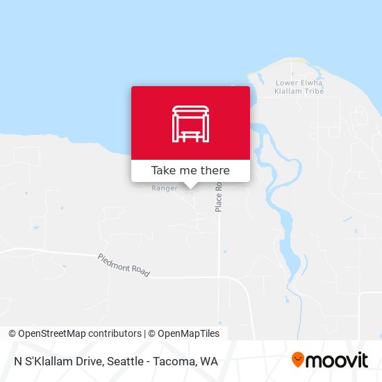 Mapa de N S'Klallam Drive