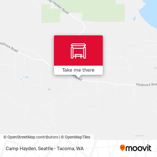 Camp Hayden map