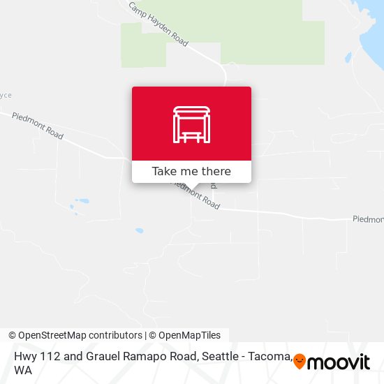 Hwy 112 and Grauel Ramapo Road map