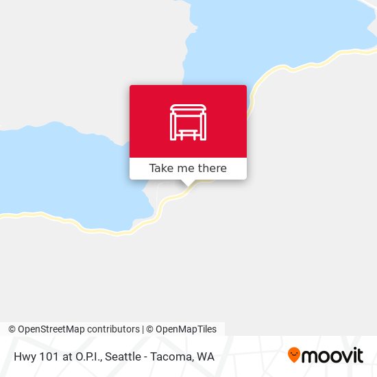 Hwy 101 at O.P.I. map