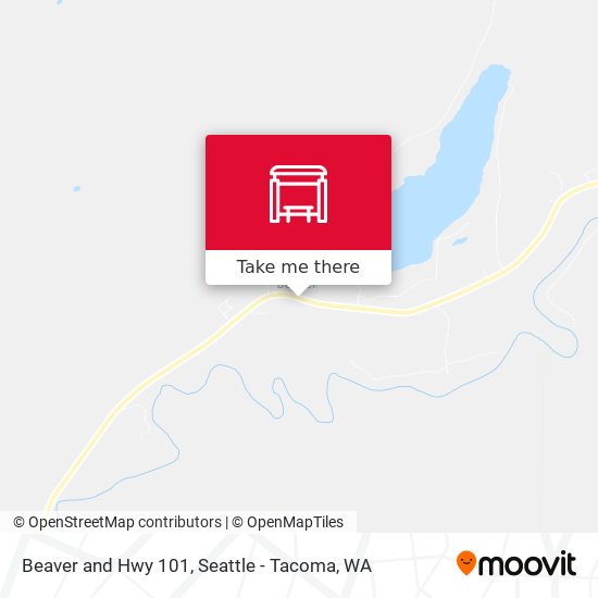 Beaver and Hwy 101 map