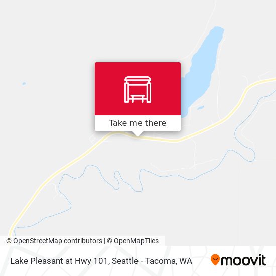 Mapa de Lake Pleasant at Hwy 101