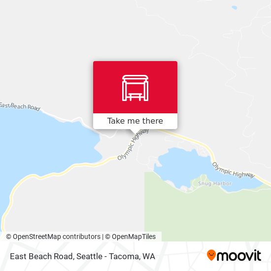 Mapa de East Beach Road