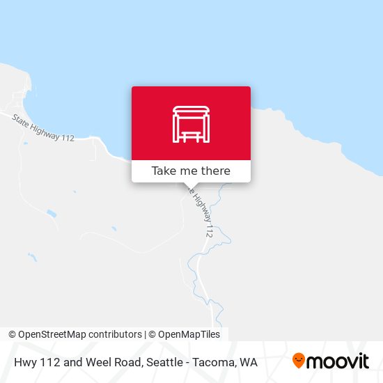 Hwy 112 and Weel Road map