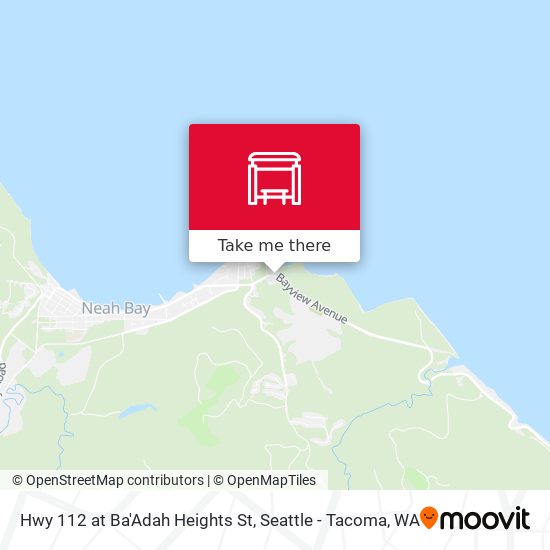 Hwy 112 at Ba'Adah Heights St map