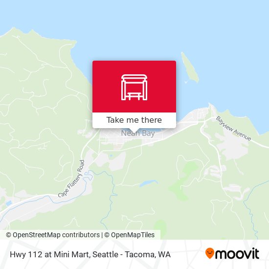 Hwy 112 at Mini Mart map