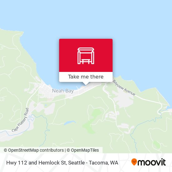 Hwy 112 and Hemlock St map
