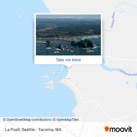 Mapa de La Push