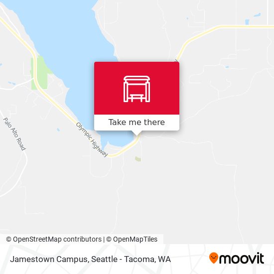 Jamestown Campus map