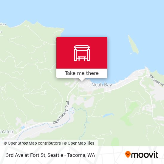 Mapa de 3rd Ave at Fort St