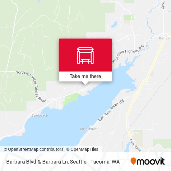 Barbara Blvd & Barbara Ln map
