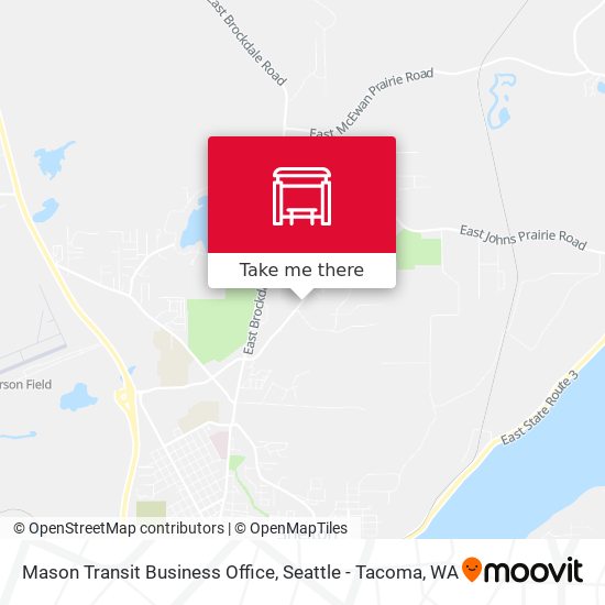 Mapa de Mason Transit Business Office