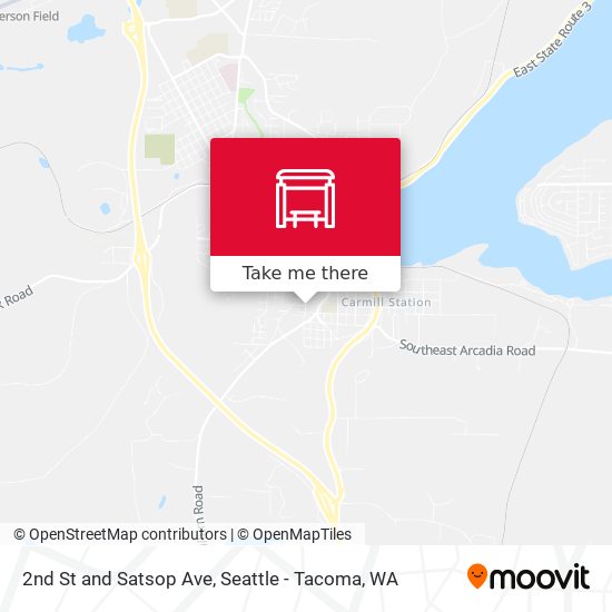 Mapa de 2nd St and Satsop Ave