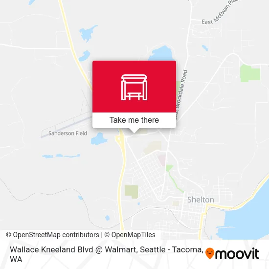 Mapa de Wallace Kneeland Blvd @ Walmart