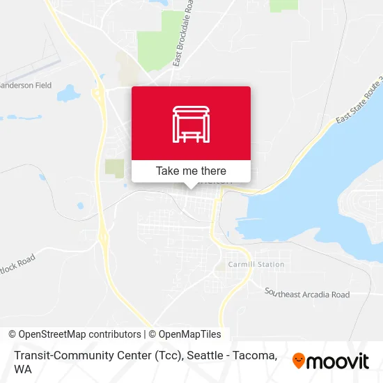 Transit-Community Center (Tcc) map