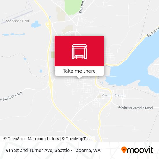 9th St and Turner Ave map