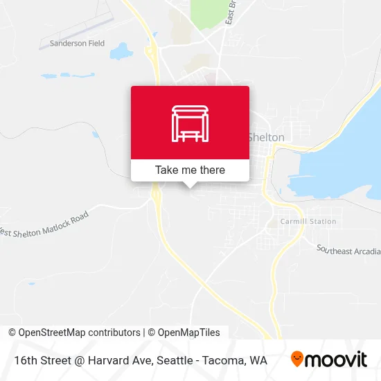 16th Street @ Harvard Ave map