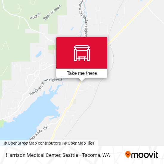 Harrison Medical Center map