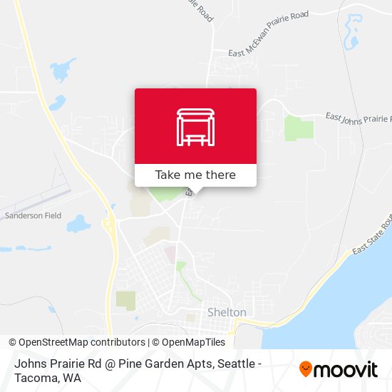 Johns Prairie Rd @ Pine Garden Apts map