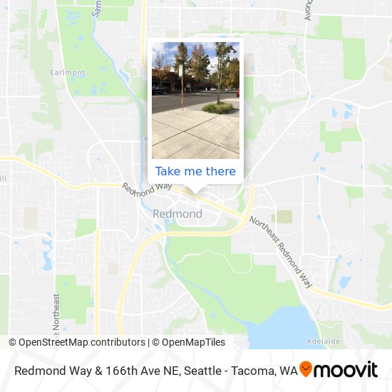 Mapa de Redmond Way & 166th Ave NE