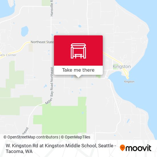 Mapa de W. Kingston Rd at Kingston Middle School