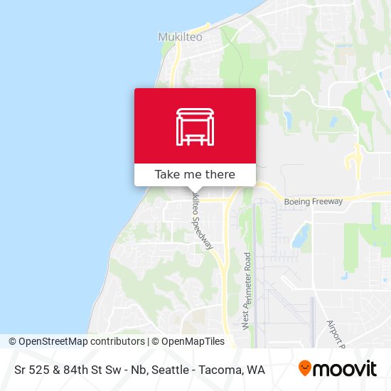 Mapa de Sr 525 & 84th St Sw - Nb