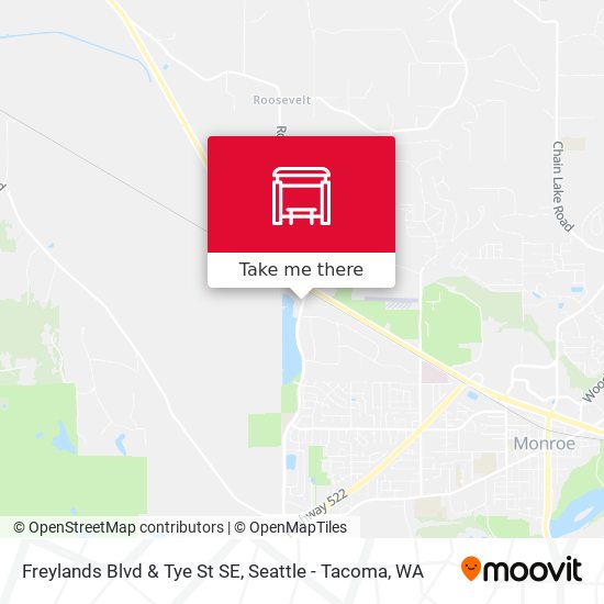 Mapa de Freylands Blvd & Tye St SE