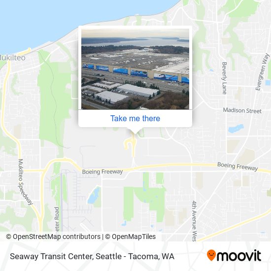 Mapa de Seaway Transit Center