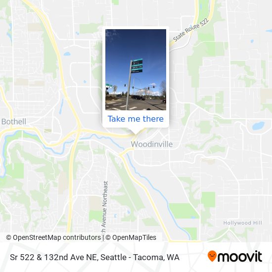 Mapa de Sr 522 & 132nd Ave NE