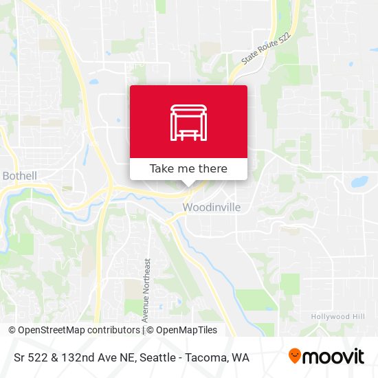 Mapa de Sr 522 & 132nd Ave NE