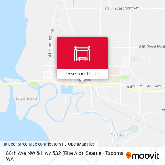 88th Ave NW & Hwy 532 (Rite Aid) map