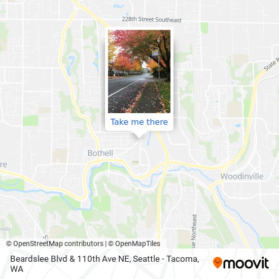 Beardslee Blvd & 110th Ave NE map