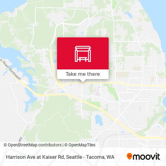 Harrison Ave at Kaiser Rd map