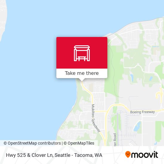 Hwy 525 & Clover Ln map