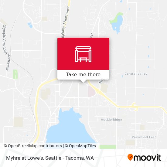 Myhre at Lowe's map
