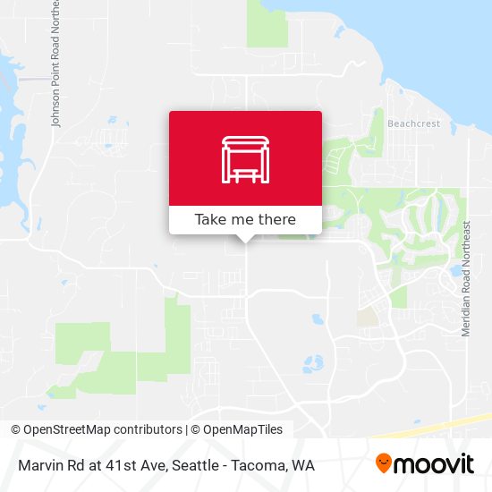 Mapa de Marvin Rd at 41st Ave