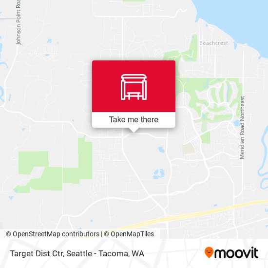 Target Dist Ctr map