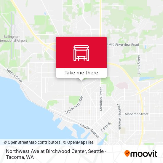Mapa de Northwest Ave at Birchwood Center