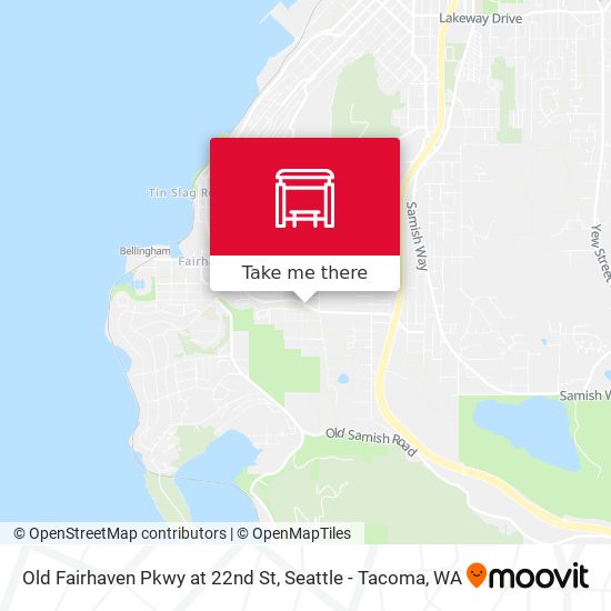 Old Fairhaven Pkwy at 22nd St map