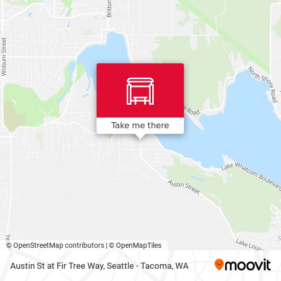 Mapa de Austin St at Fir Tree Way