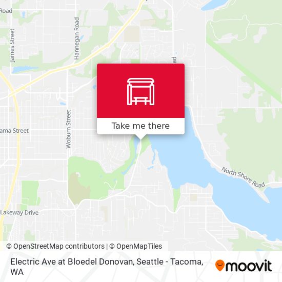 Electric Ave at Bloedel Donovan map