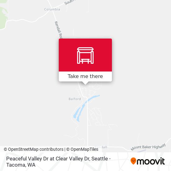 Peaceful Valley Dr at Clear Valley Dr map