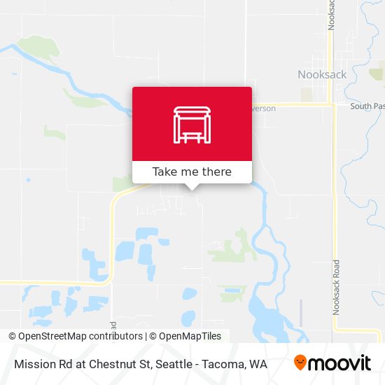 Mission Rd at Chestnut St map