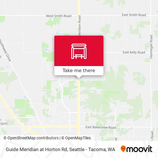 Guide Meridian at Horton Rd map