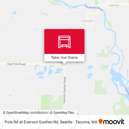 Pole Rd at Everson Goshen Rd map