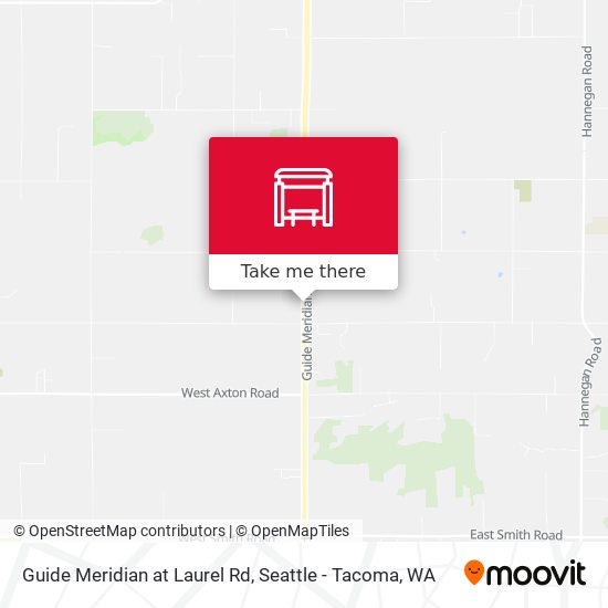 Guide Meridian at Laurel Rd map